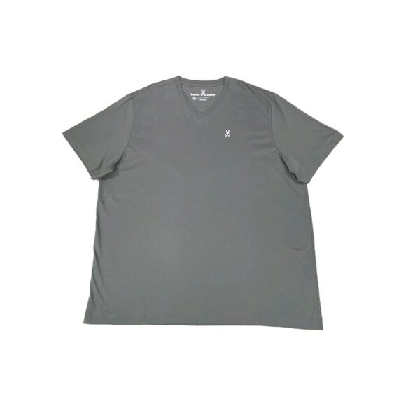 Psycho Bunny T Shirt Mens 3XL Gray 100% Pima Cotton Classic Embroidered Logo - Picture 1 of 9